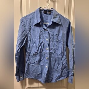 Old Navy Blue Button Down Shirt